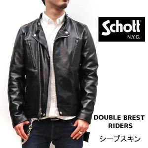 Schott ( ショット ) DOUBLE BREST RIDERS ダブル ブレスト ライダース...