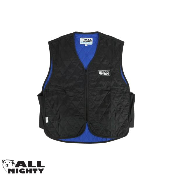 熱中症対策　クールベスト　水の力で冷やす　濡らして風に当てるだけ 気化熱を利用して冷やす ALL M...