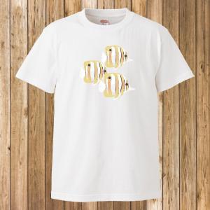 Tシャツ/海の生き物/きれいな魚1/ホワイト｜gmsfactory