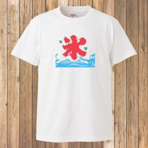 Tシャツ　おもしろTシャツ かき氷 レトロ 夏 ホワイト メンズ レディース キッズ プレゼント｜gmsfactory