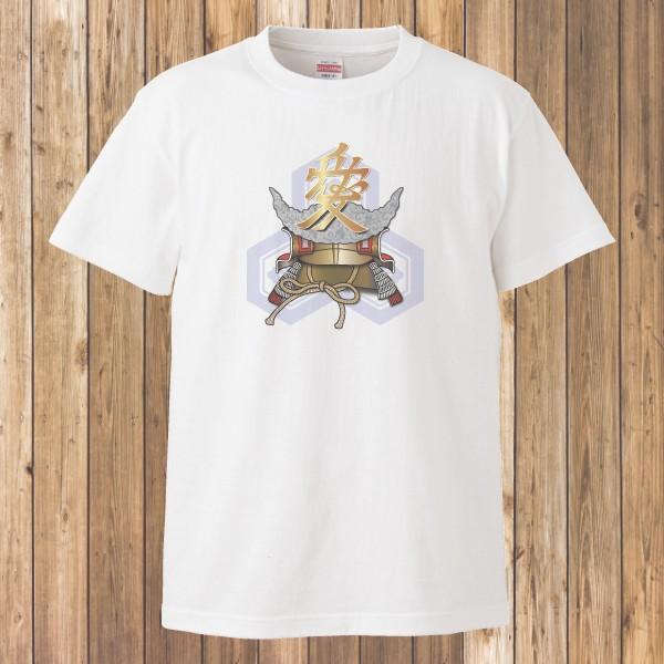 Tシャツ/直江兼続/戦国/歴史/ホワイト