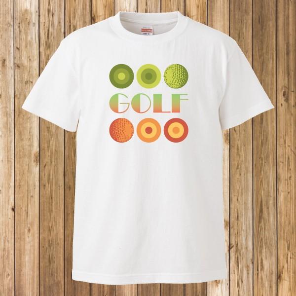 Tシャツ/ゴルフ/スポーツ/GOLF5/ホワイト