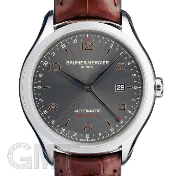 ボーム&amp;メルシエ クリフトン デュアルタイム グレー MOA10111　BAUME &amp; MERCIE...