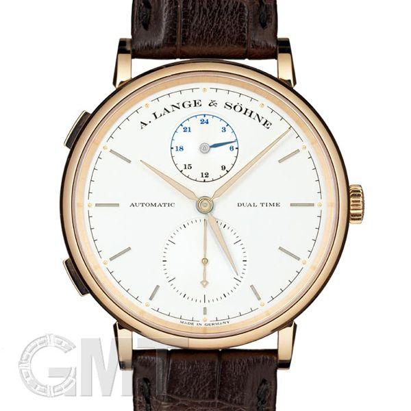 ランゲ＆ゾーネ サクソニア デュアルタイム 385.032 ピンクゴールド　A.LANGE &amp; SO...