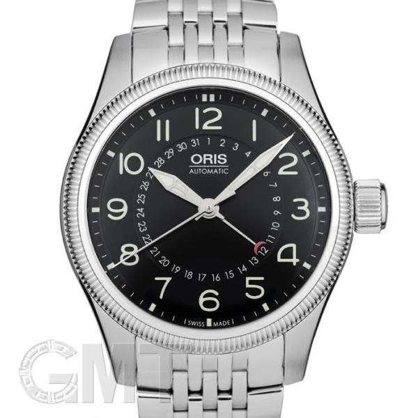 オリス ビッグクラウン ポインターデイト ブラック 754.7679.4064M　ORIS　