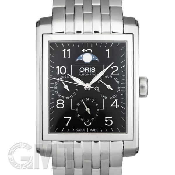 オリス レクタンギュラー コンプリケーション ブラック 582.7658.4034M　ORIS　