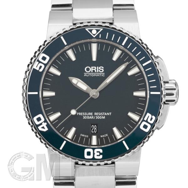 オリス　アクイス デイト ブルー 733.7653.4155M　ORIS　