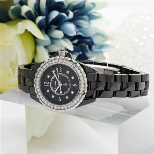 シャネル J12 H2571 ダイヤモンド 29mm 付属品完品 CHANEL 新品レディース 腕時...