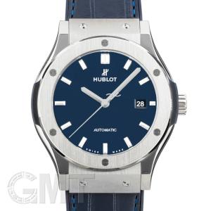 ウブロ クラシック フュージョン ブルー チタニウム 542.NX.7170.LR HUBLOT
