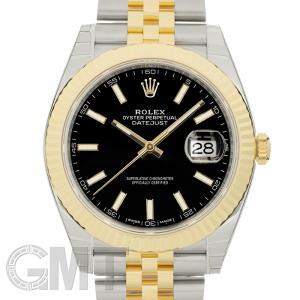 ロレックス デイトジャスト41 126333 ブラック ジュビリー ROLEX メンズ 腕時計