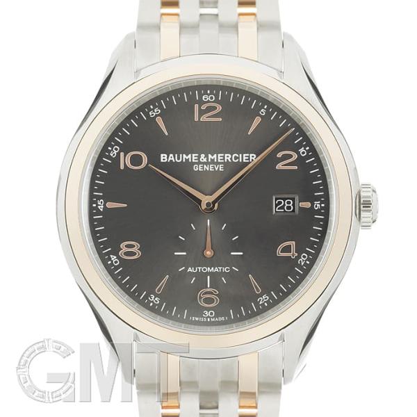 ボーム&amp;メルシエ クリフトン グレー MOA10210 ステンレス×ローズゴールド BAUME &amp; ...