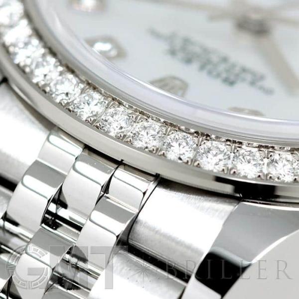 ロレックス デイトジャスト 28 279384RBR ホワイトシェル ROLEX 新品レディース 腕...