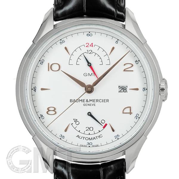 ボーム&amp;メルシエ クリフトン パワーリザーブ GMT シルバー MOA10421 BAUME &amp; M...