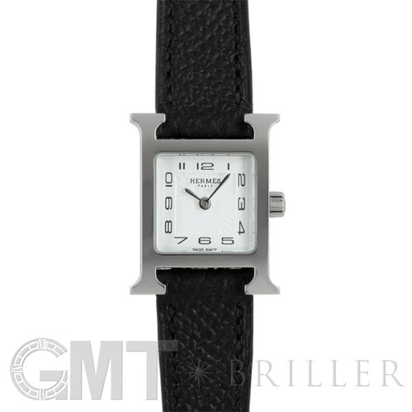 エルメス Hウォッチ ミニ 037877WW00 HH1.110.131/UNO SS 黒 エプソン...