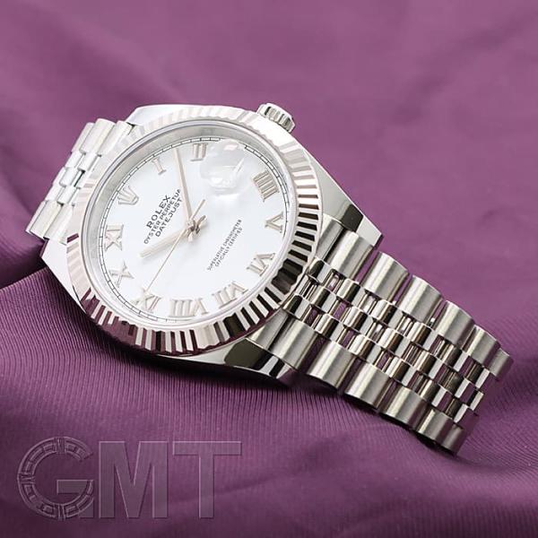 ロレックス デイトジャスト 126334 ホワイト ローマ JBブレス ROLEX 新品メンズ 腕時...