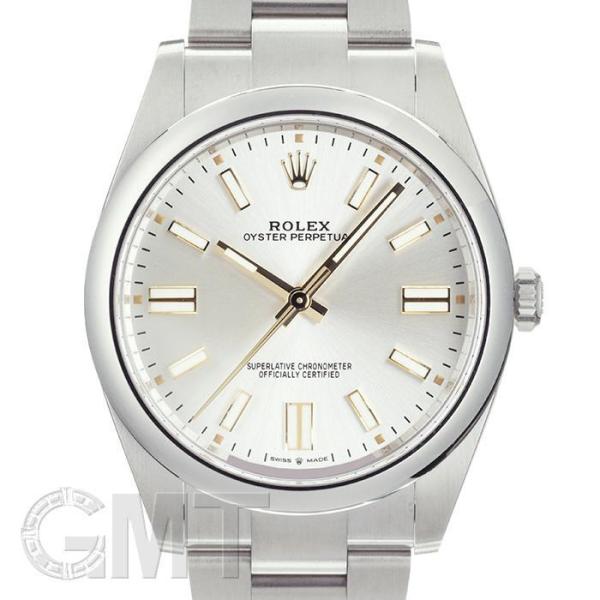 ロレックス オイスターパーペチュアル 41 124300 シルバー ROLEX 新品メンズ 腕時計 ...