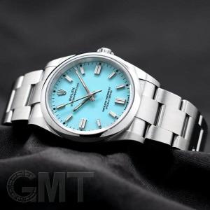 ROLEX ロレックス オイスターパーペチュアル 36 126000 ターコイズブルー ROLEX メンズ 腕時計