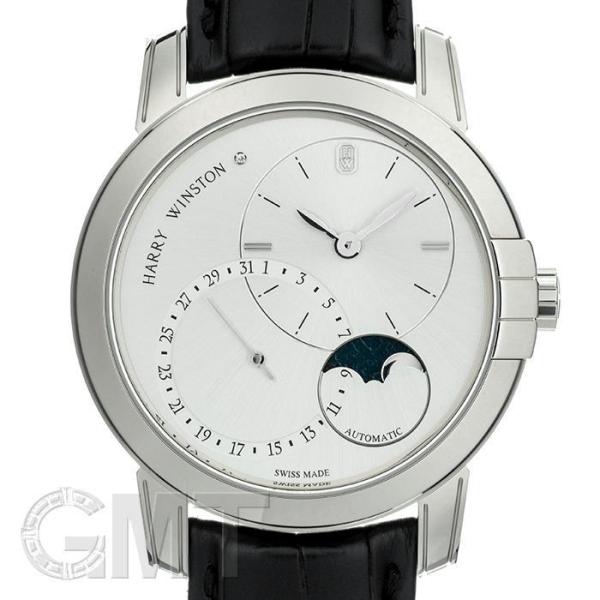 ハリーウィンストン ミッドナイト デイト ムーンフェイズ オートマティック MIDAMP42WW00...