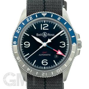 ベル&ロス BR V2-93 GMT ブルー BRV293-BLU-ST/SF BELL & ROSS 新品メンズ 腕時計 送料無料｜gmt