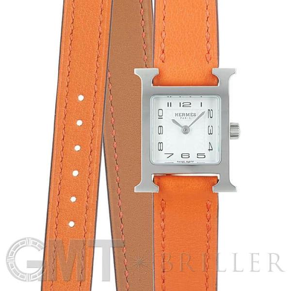 エルメス Hウォッチ ミニ ドゥブルドゥール HH1.110.131/WOR2(037882WW00...