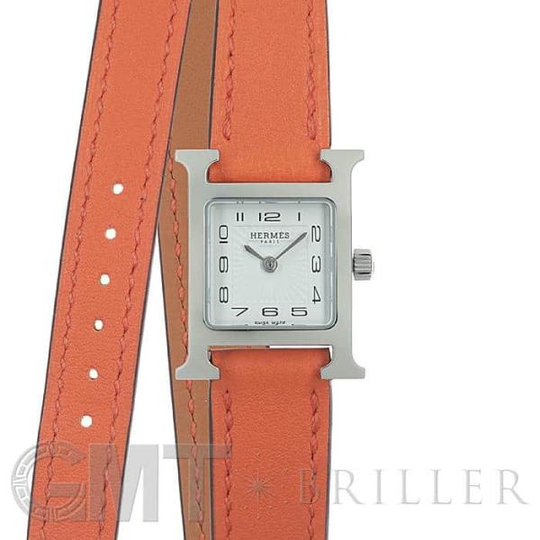 エルメス Hウォッチ ミニ ドゥブルトゥール HH1.110.131/SW931 039363WW0...