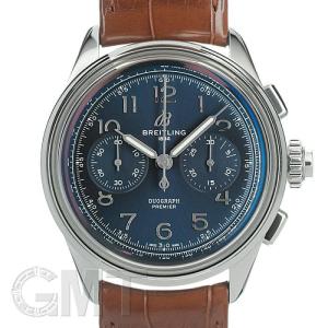 ブライトリング プレミエ B15 デュオグラフ42 ブルー AB1510171C1P1 BREITLING 新品メンズ 腕時計 送料無料｜gmt