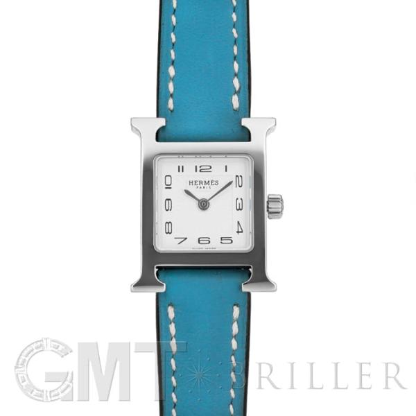 エルメス Hウォッチミニ HH1.110.131/WW75 W037879WW00 ブルー【アウトレ...