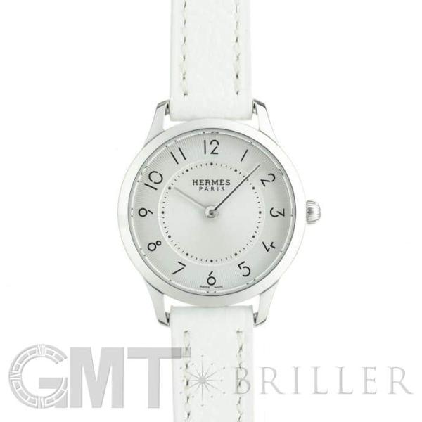 エルメス スリム ドゥ エルメス CA2.110.220/UBC W041734WW00 ホワイト【...