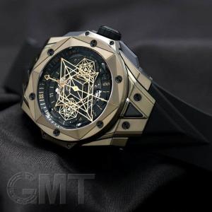 ウブロ ビッグバン サンブルー II マジックゴールド 418.MX.1103.RX.MXM22付属品完品 HUBLOT 新品メンズ 腕時計