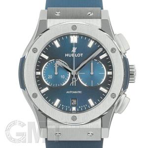 ウブロ クラシック フュージョンクロノグラフ チタニウム ブルー 541.NX.7170.RX HUBLOT 新品メンズ 腕時計 送料無料｜gmt