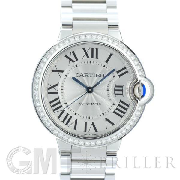 カルティエ バロン ブルー ドゥ カルティエ ウォッチ 36MM W4BB0024 付属品完品 CA...