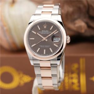 ロレックス デイトジャスト 126201 チョコレート オイスターブレスレット 付属品完品 ROLEX 新品メンズ 腕時計 送料無料