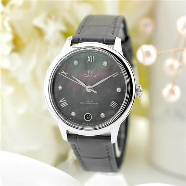 オメガ デ・ヴィル プレステージ 34MM 434.13.34.20.57.001 付属品完品 OM...