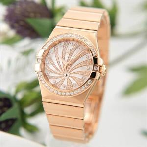 オメガ コンステレーション 35ｍｍ 123.55.35.20.55.002 レッドゴールド 付属品完品 OMEGA 新品レディース 腕時計 送料無料
