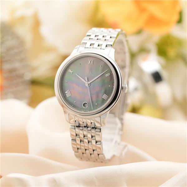 オメガ デ・ヴィル プレステージ 34mm 434.10.34.20.07.001 付属品完品 OM...