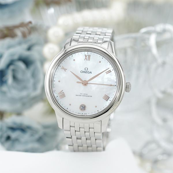 オメガ デ・ヴィル プレステージ 34mm 434.10.34.20.05.001 付属品完品 OM...