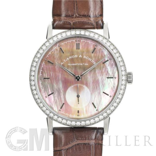 ランゲ&amp;ゾーネ サクソニア レディ 35mm ホワイトゴールド ベゼルダイヤ 878.038  中古...