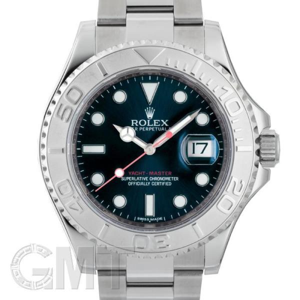 ロレックス ヨットマスター 116622 ブルー ランダムシリアル ROLEX 中古メンズ 腕時計 ...