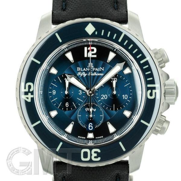 ブランパン フィフティファゾムス クロノグラフ フライバック 5085FB-1140-52B BLA...