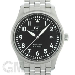 IWC パイロットウォッチ マークXVIII ブラック IW327015 IWC 中古メンズ 腕時計 送料無料｜gmt