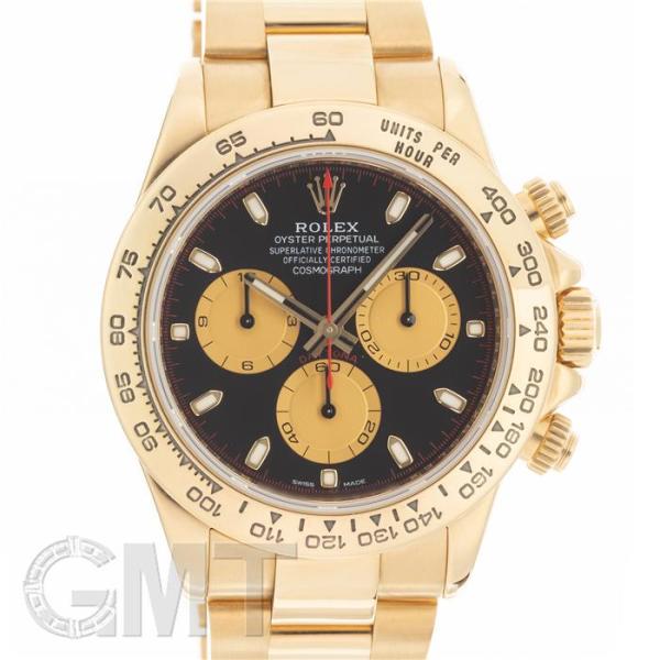 ロレックス デイトナ 116508 ブラック/シャンパン ROLEX 中古メンズ 腕時計 送料無料