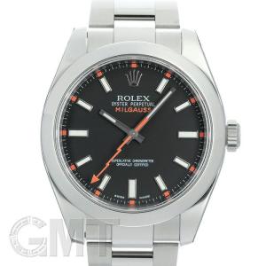 ロレックス ミルガウス 116400 ブラック V番 ROLEX 中古メンズ 腕時計 送料無料