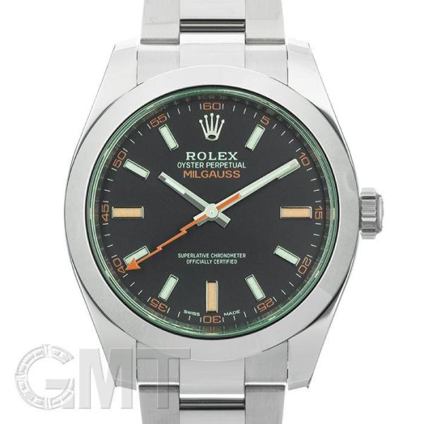 ロレックス ミルガウス 116400GV ブラック【未使用品】保証書2022年 付属品完品 ROLE...