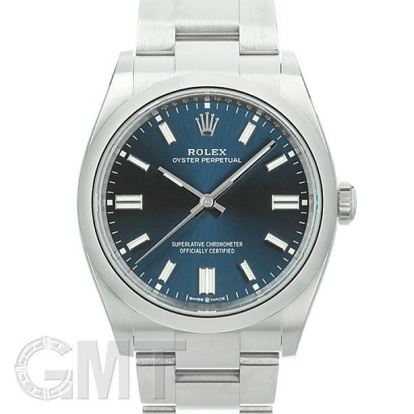 ロレックス オイスターパーペチュアル36 126000 ブライトブルー 保証書2022年 付属品完品...