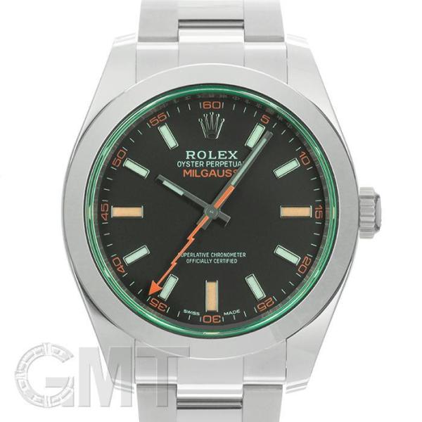 ロレックス ミルガウス 116400GV ブラック【未使用品】保証書2022年 付属品完品 ROLE...