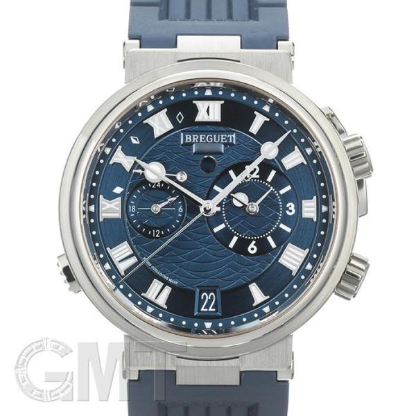 ブレゲ マリーン アラーム ミュージカル 5547BB/Y2/5ZU ブルー【未使用品】 BREGU...