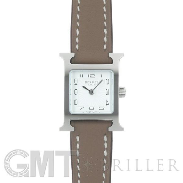 エルメス Hウォッチ ミニ HH1.110.131/WW18 037883WW00 エトゥープ【未使...