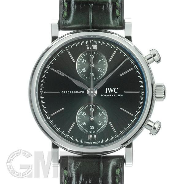 IWC ポートフィノ クロノグラフ 39 IW391405 グリーン【未使用品】 IWC 未使用品メ...