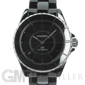 シャネル J12 ファントム ブラックセラミック 38mm H6185【世界1200本限定】 CHANEL 中古レディース 腕時計 送料無料｜gmt