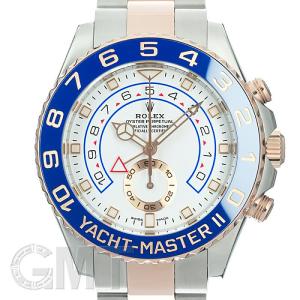 ロレックス ヨットマスターII 116681 保証書2019年 付属品完品 ランダムシリアル ROLEX 中古メンズ 腕時計 送料無料｜gmt